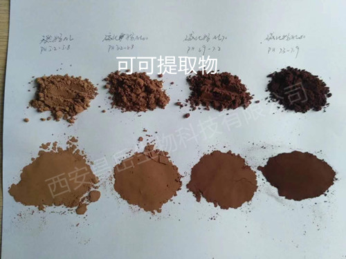 可可提取物、可可粉、可可堿